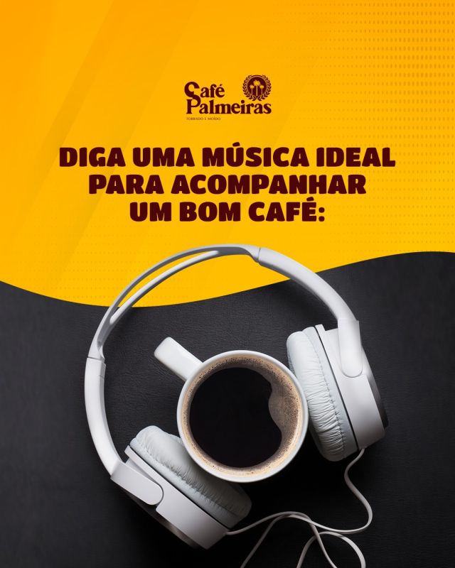 No #diadorock🎸a gente quer saber: qual sucesso não pode ficar fora da sua playlist na hora de tomar um bom café? ☕

#cafépalmeiras #diadorock #diadocantor🎤